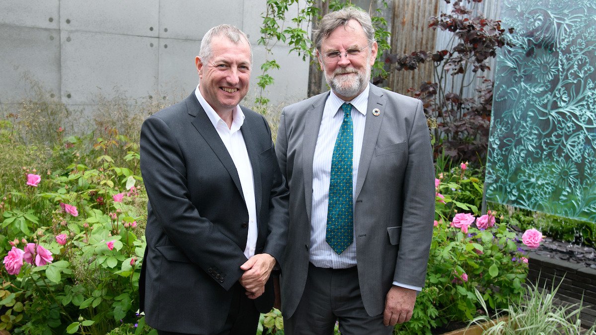 Professor Tony Myatt and Professor Richard Murphy