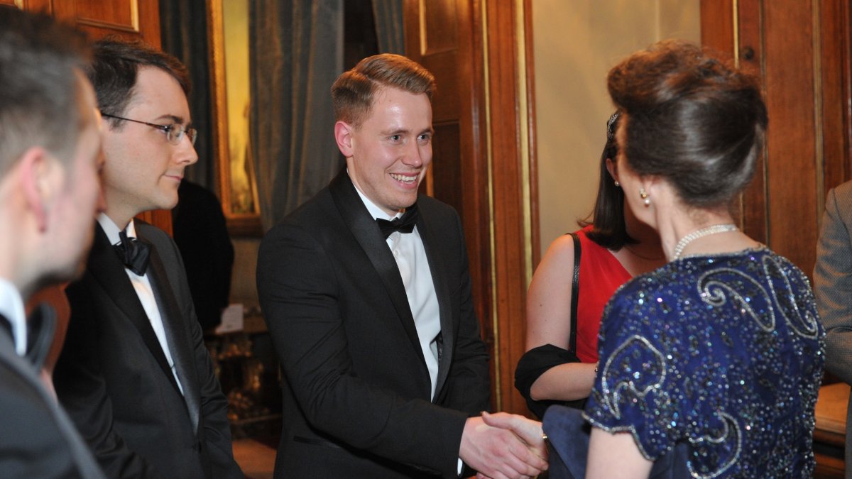Ed Williamson meets The Princess Royal
