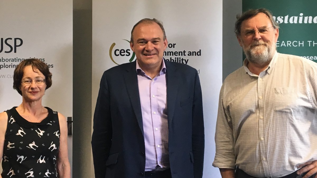 Sir Ed Davey visits CES