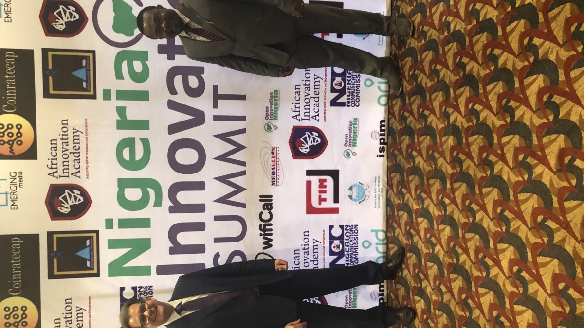 Keynote speaker at the Innovation Summit in Lagos - Nigeria 21-22 August, 2019