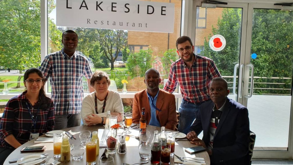Natural Products group with visitors from University of Kinshasa