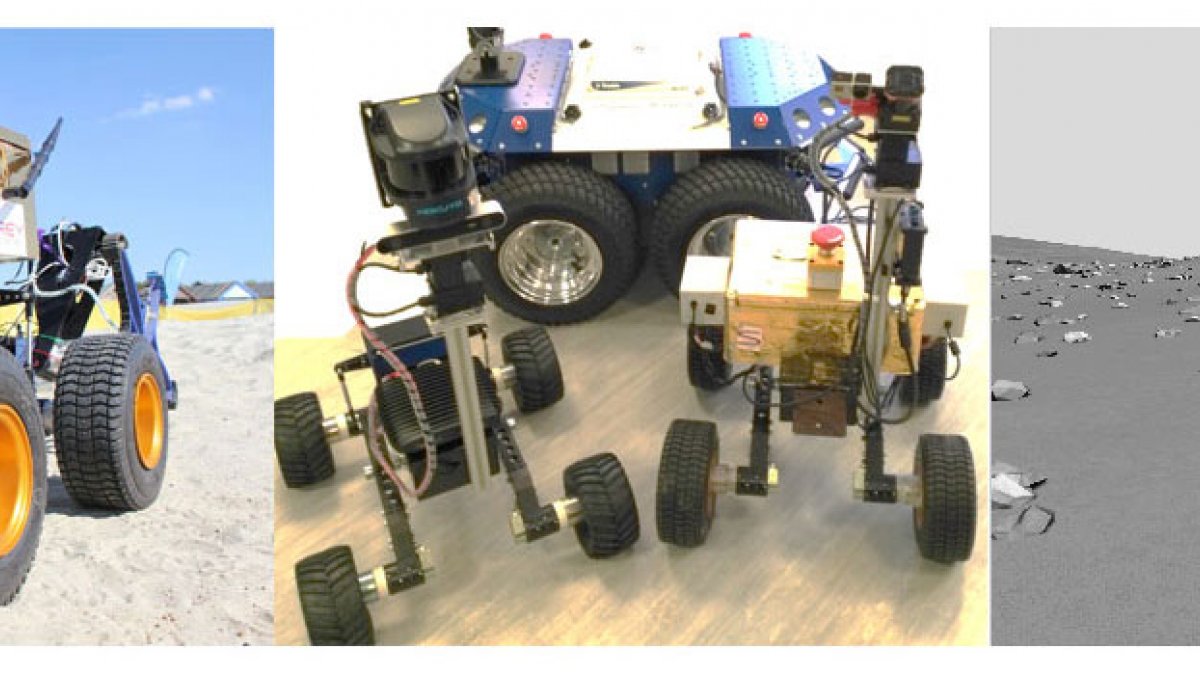 Surface robots in various locations
