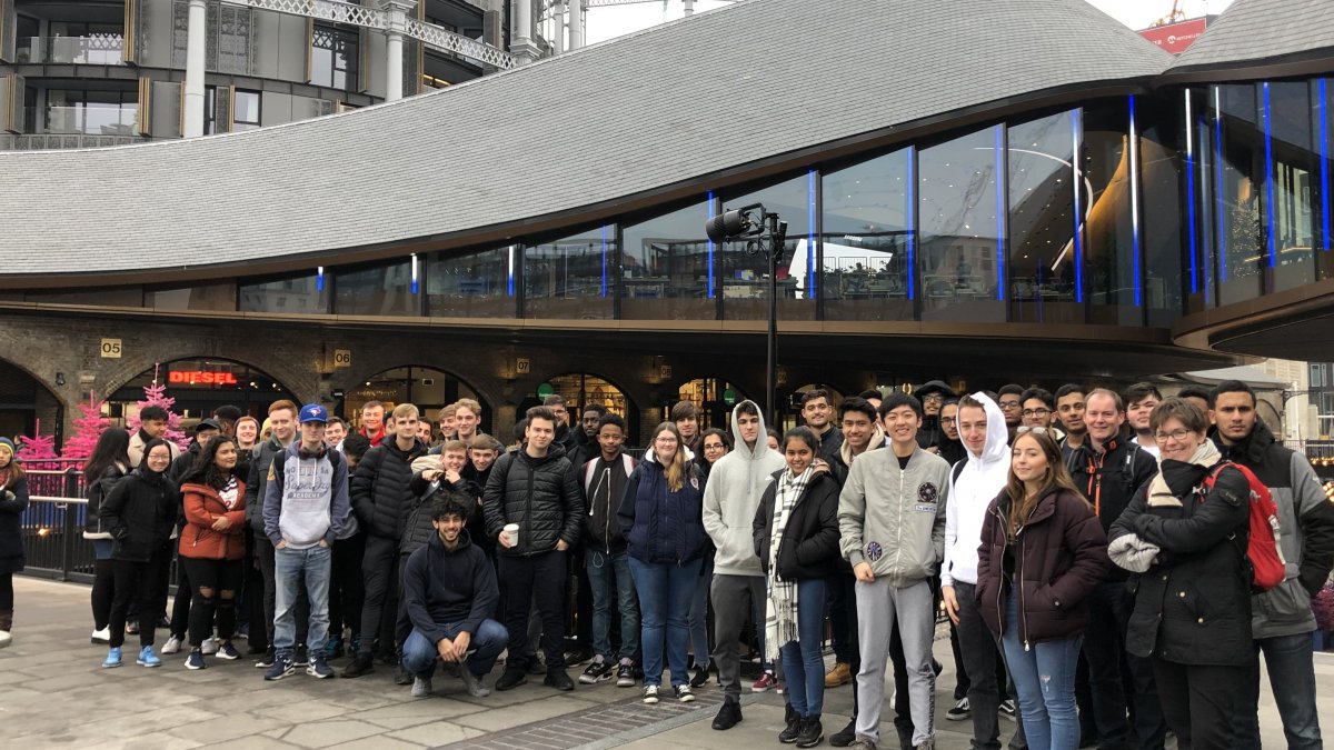 Arup visit for civil engineering students