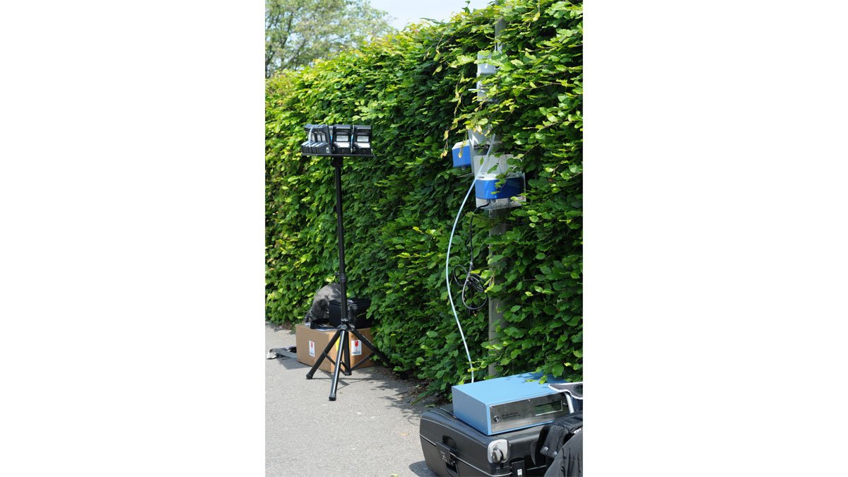 Equipment for measuring air quality