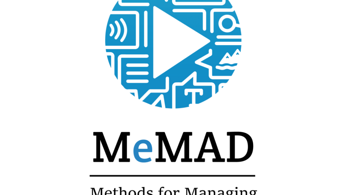 Logo of the MeMAD project.