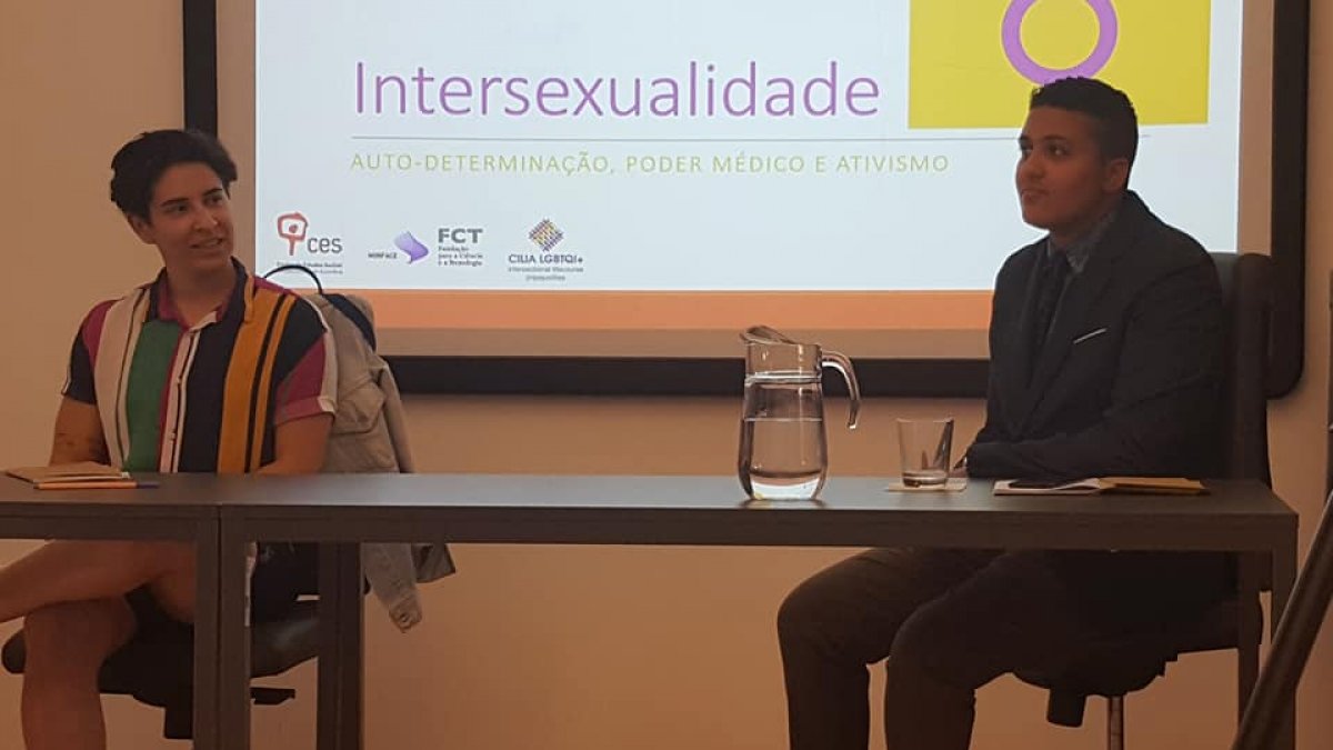 A picture from the Seminar: Intersexuality: self-determination, medical power and activism