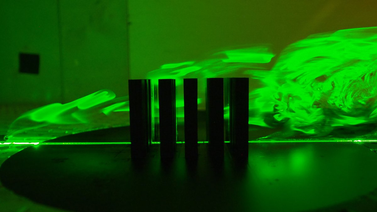EnFlo wind tunnel experiment