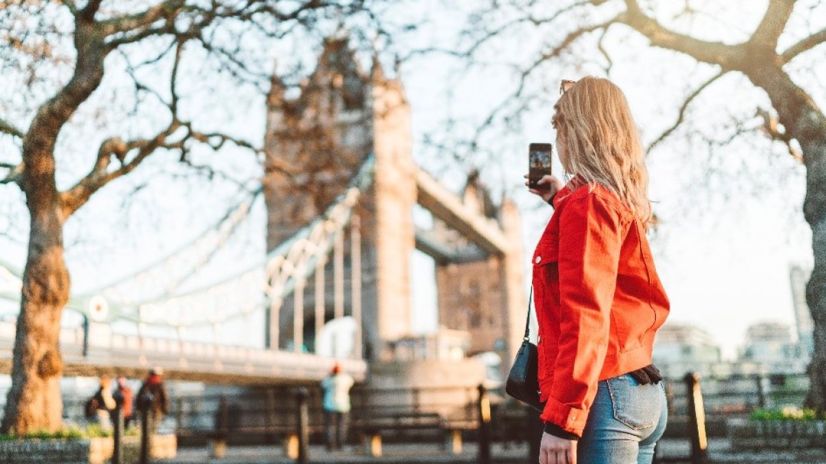 Tourist in London