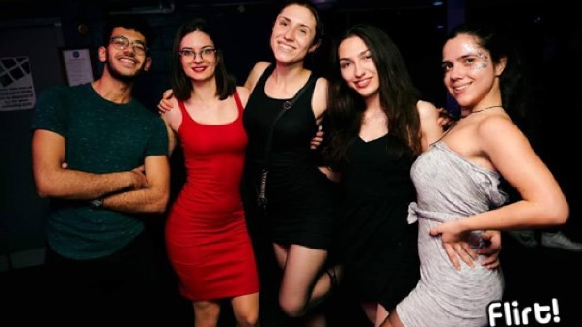 Surrey student Maria - Rubix night with friends