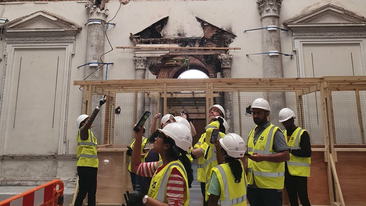 Clandon Park inside view