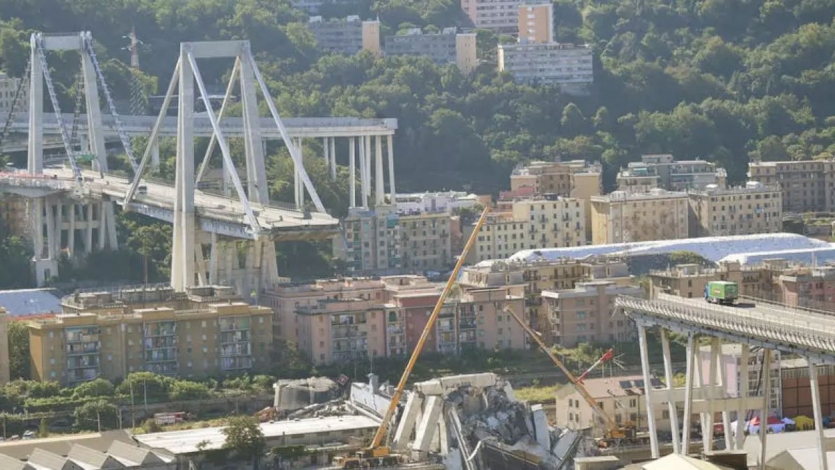 Bridge in Genoa