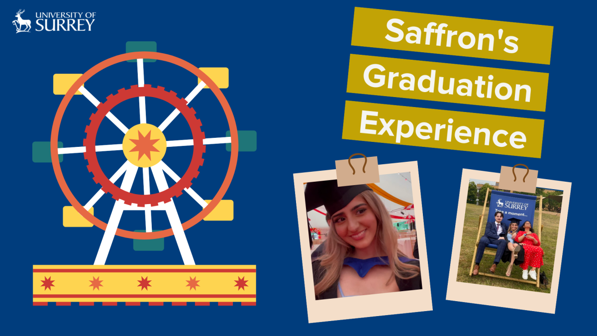 Saffron's graduation experience