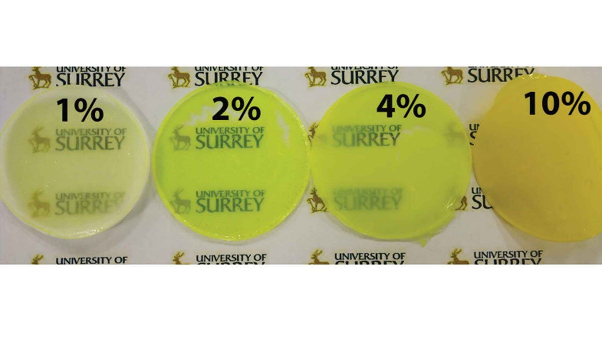 Nanocomposite scintillator disks