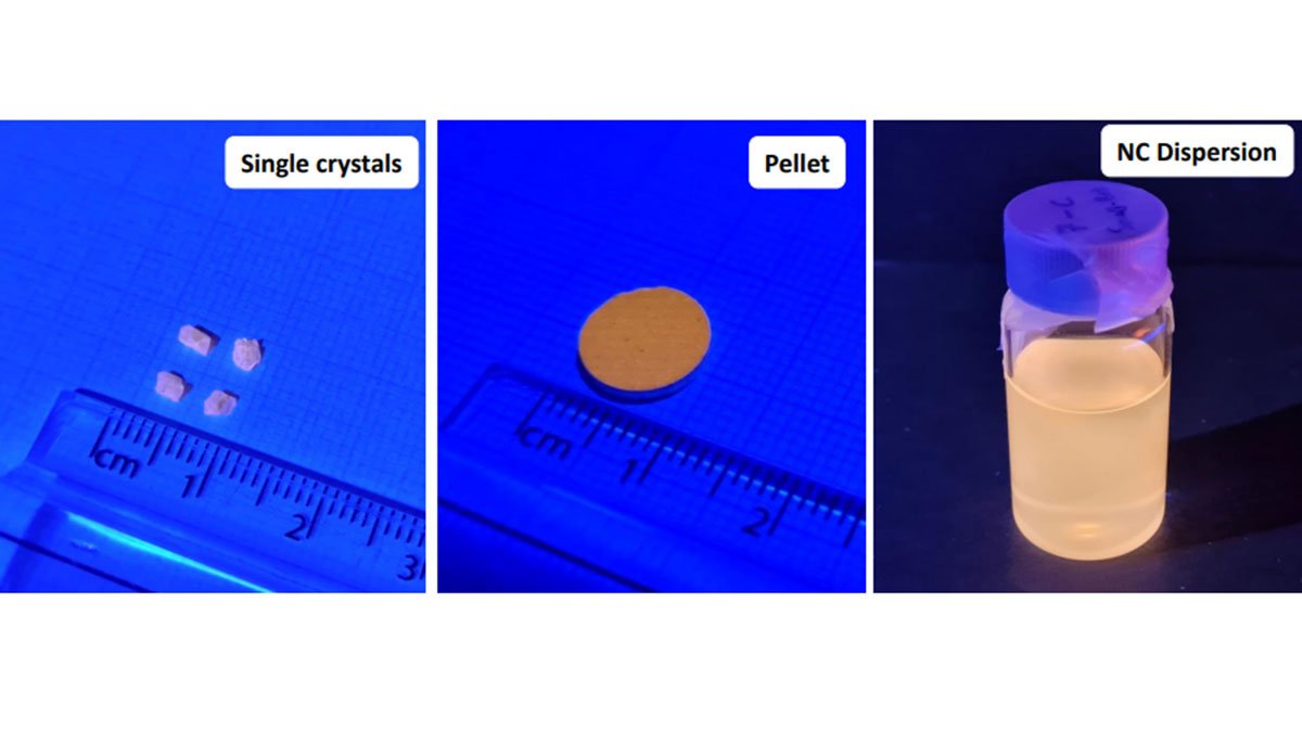 Double perovskite ‘white light’ scintillators