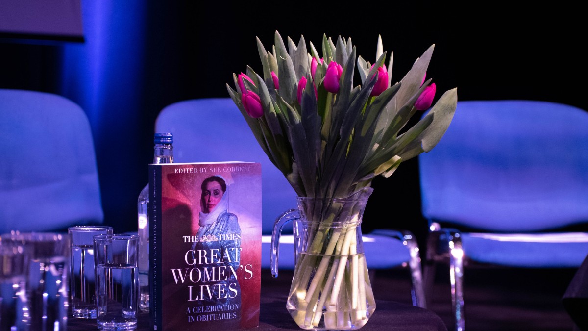 flowers and book