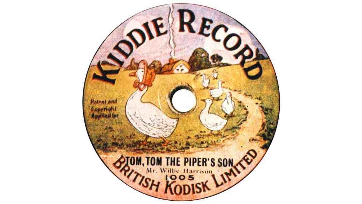 Kiddie Record - Tom, Tom the pipers son