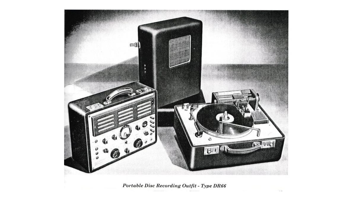 Birmingham Sound Reproducers portable disc recorder