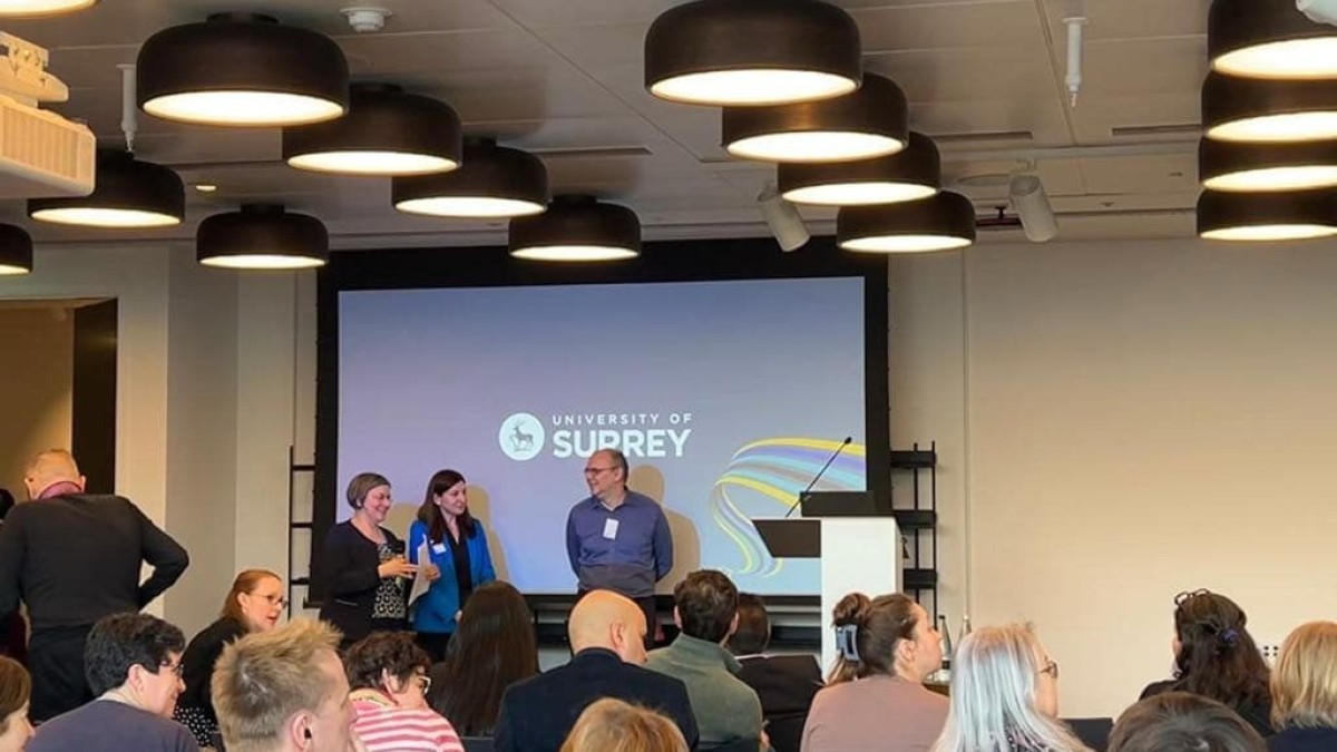 Presented findings from the EmpASR project at the Chartered Institute of Linguists Conference Season 2025, together with Sabine Braun and Constantin Orăsan from the Centre for Translation Studies, University of Surrey. The presentation highlighted key insights into the use of AI and speech recognition technologies in interpreting, with contributions from Maria Andreea Deleanu and Shiyi Tan.