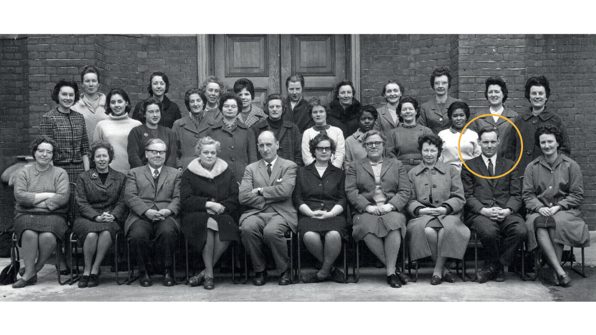 Health Visitor students and staff 1960-61
