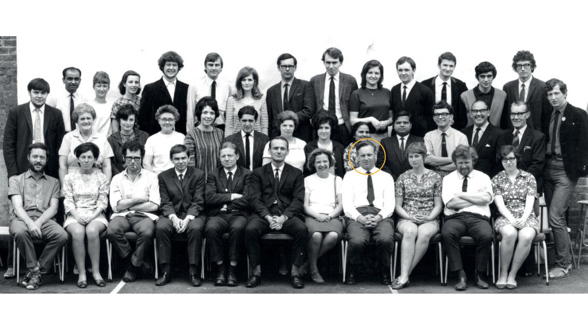Microbiology staff and students, Falcon Road 1966