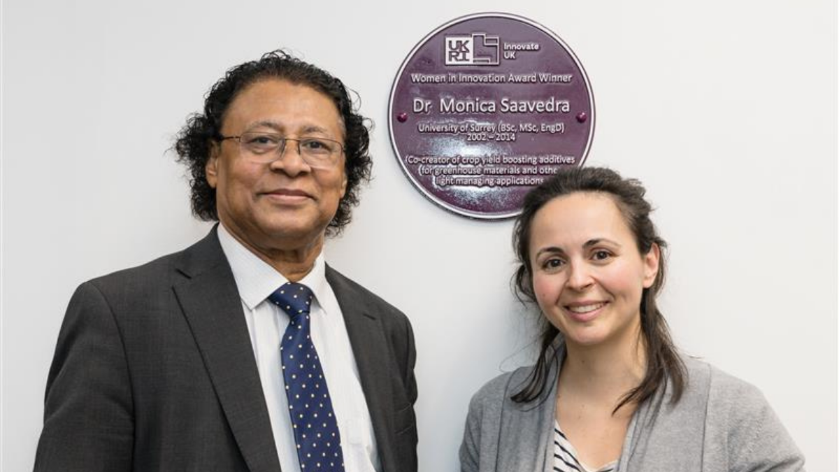 Monica with Dr Robert Quarshie