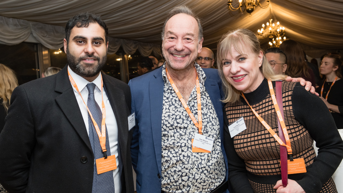 A photograph of members of our Alumni community