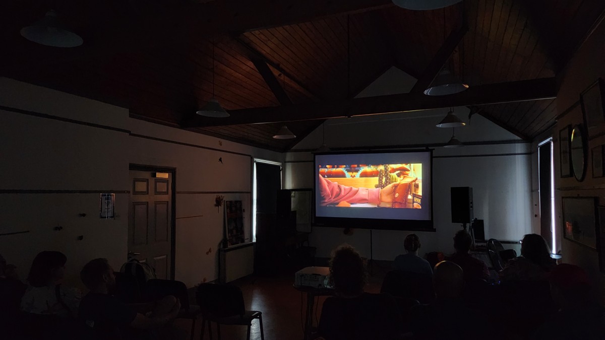 Image of film screening at Sustain Film Festival