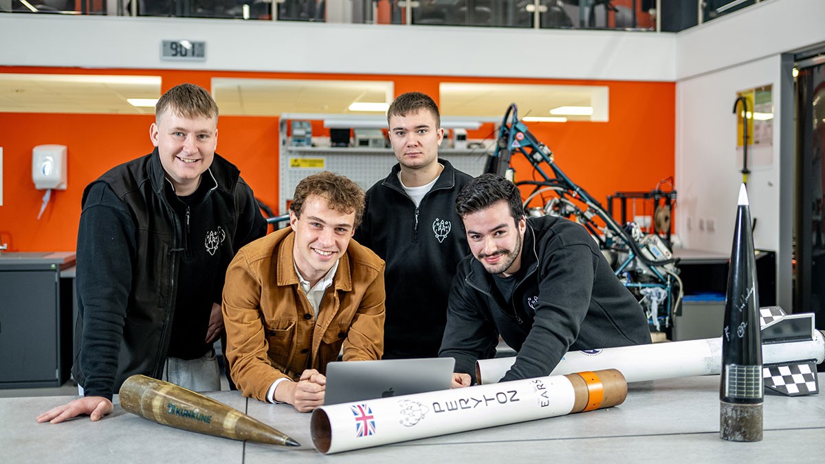 Mechanical engineering students