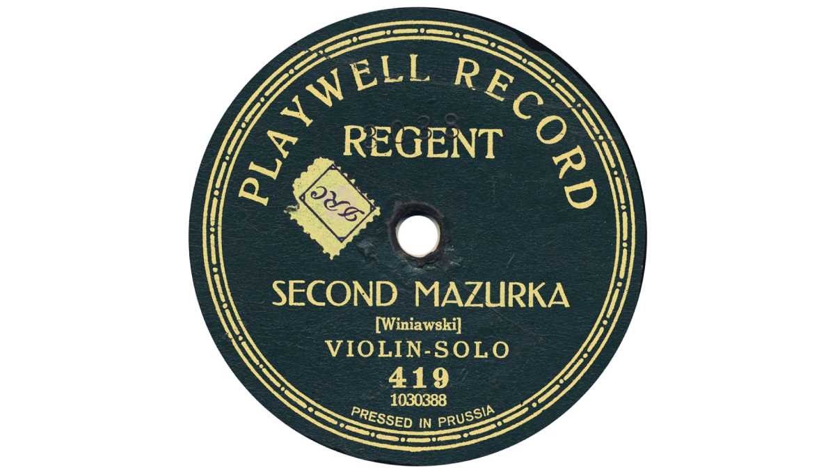 Playwell Regent Record - Second Mazurka