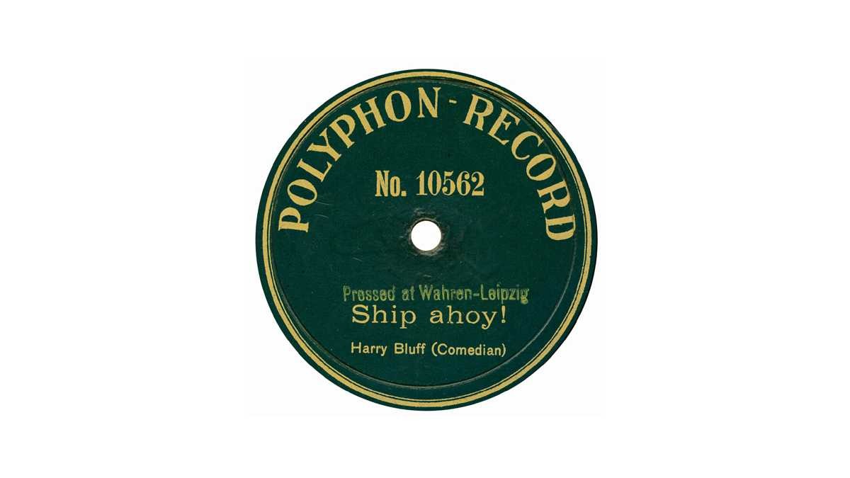 Polyphon No 10562 - Ship Ahoy! 