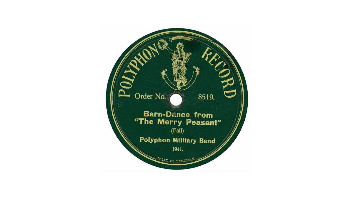Polyphon No 8519 - Barn Dance from the Merry Peasant
