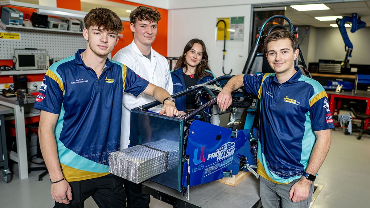 Formula Student Society students
