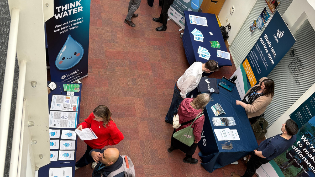 Stands at the World Water Day exhibition