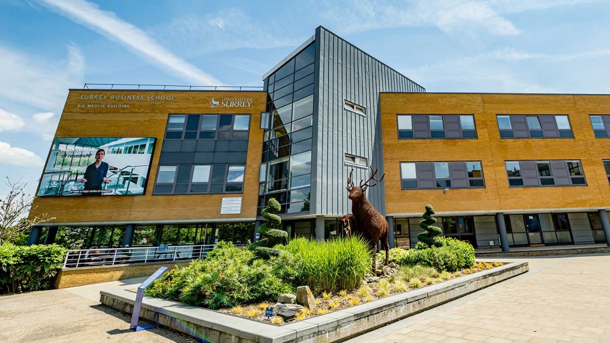 Surrey Business School building