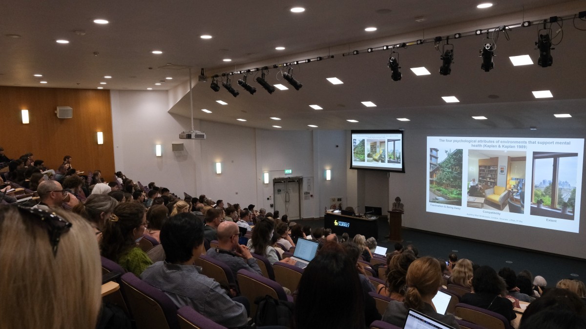 Attendees listen to a keynote speaker at IAPS 2026.