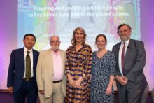 Group photograph of speakers from the Roland Clift lecture