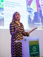 Joanna Yarrow speaking