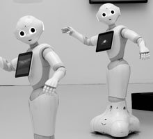 Two robots