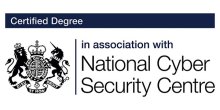 National Cyber Security Centre certified degree logo