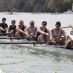 Manuel Bradicic in a Team Surrey boat race