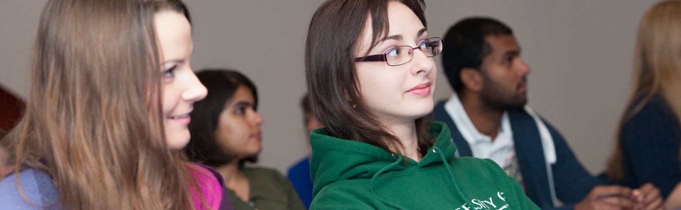 Students at a workshop