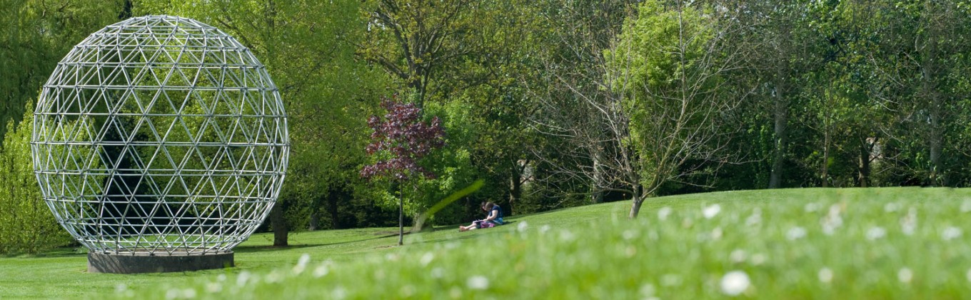 Geodesic dome on campus