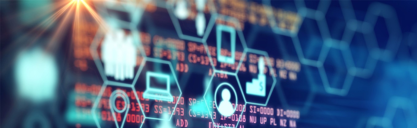 Health icons and computer code