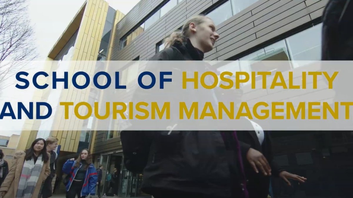 international tourism and travel management School of Hospitality and Tourism Management video